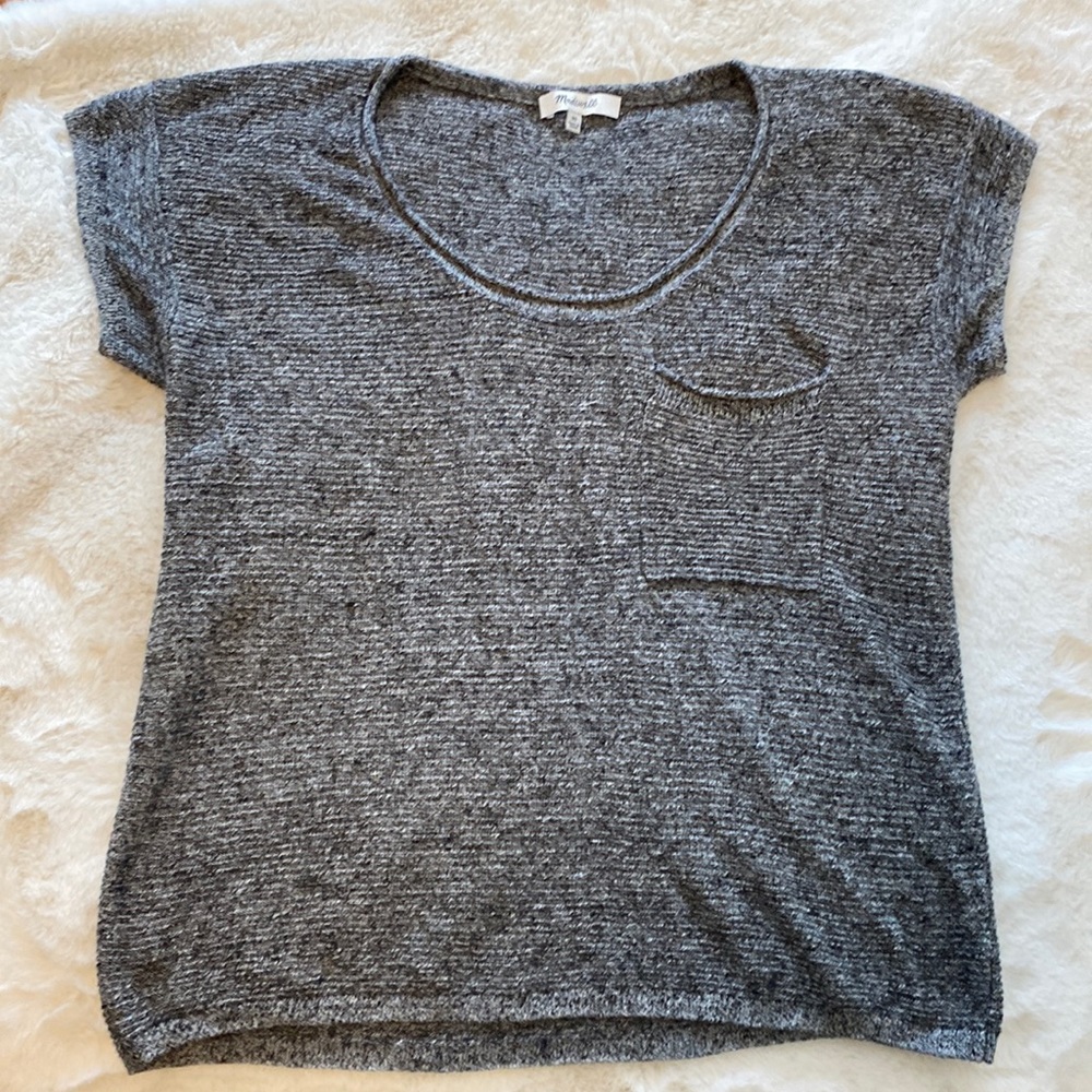 Madewell cap sleeve sweater  or shirt Size XS
